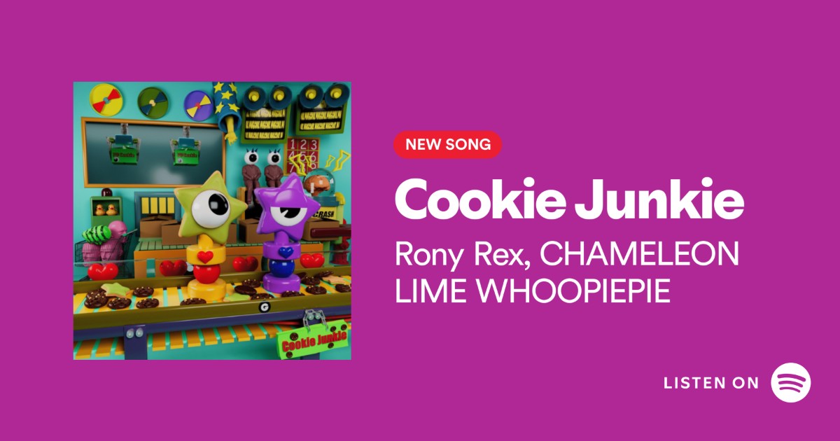 【Playlist】

Rony Rex × CLWP
NEW Sg “Cookie Junkie”
on <a href="/Spotify/">Spotify</a>

▽Monday Spin
x.gd/92ngd

<a href="/itsronyrex/">R O N Y R E X</a>
#Spotify
#CLWP_CookieJunkie