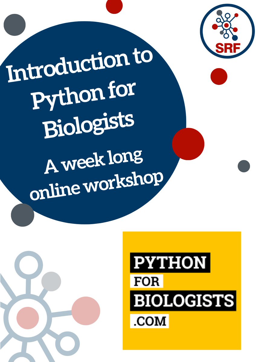 MVLS Shared Research Facilities (@mvls_srf) on Twitter photo We are hosting <a href="/pythonforbiolog/">pythonforbiologists</a> to deliver a 5-day workshop! 24 - 28 March 2025
gla.ac.uk/colleges/mvls/… We are hosting <a href="/pythonforbiolog/">pythonforbiologists</a> to deliver a 5-day workshop! 24 - 28 March 2025
gla.ac.uk/colleges/mvls/…