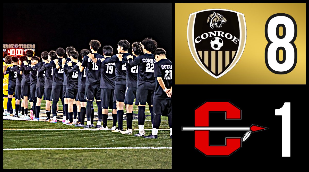 Conroe is headed to the playoffs! ⚽️