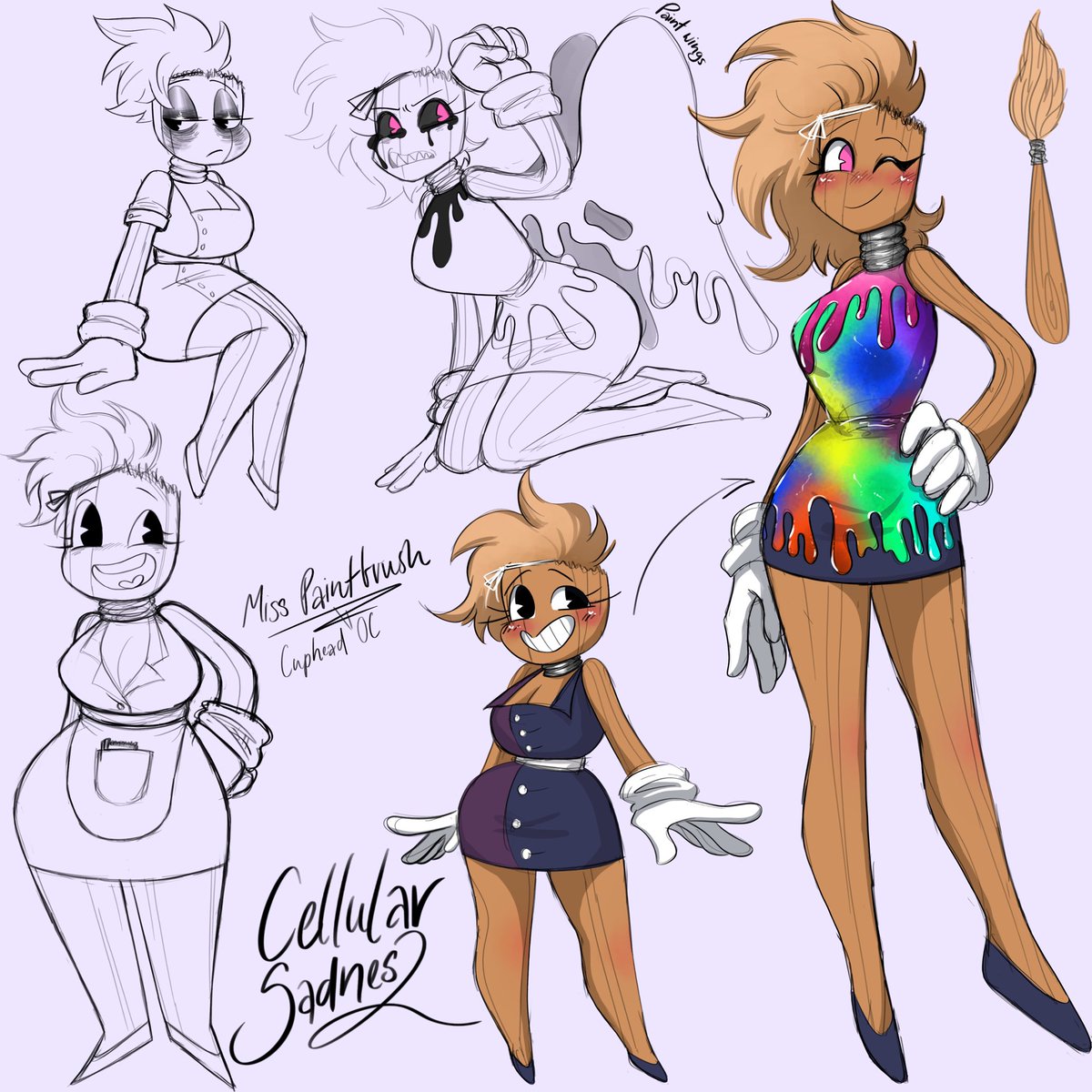 CellularSadnes2's tweet photo. Some Cuphead OC stuff

Iris &amp; Nerida are @Sally_Chan5235 characters 🥰

#art #cupheadfanart #CupheadOC https://t.co/JO1xnsjR4P