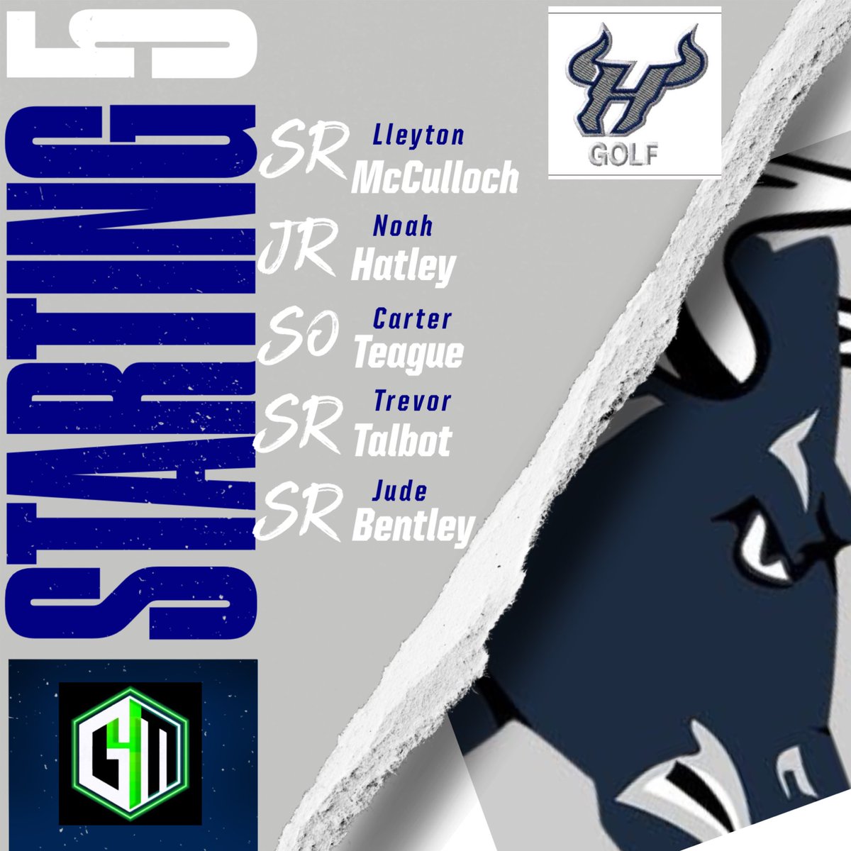 🚨⛳️MATCH DAY⛳️🚨
1st <a href="/Gm4Sports/">Greater Metro 4 Conference</a> match of the season and your <a href="/hrhsbulls/">Hickory Ridge Ragin’ Bulls 🤘🏻</a> travel to Mooresville, NC. 

⏰3pm shotgun start (holes 1-5)
📍 Mooresville GC
🆚 <a href="/MHSBlueDevils/">Mooresville High School</a> @LNHS_Athletics <a href="/SouthIredellHS/">South Iredell High</a> <a href="/westcabgolf/">West Cabarrus M&W Golf</a> <a href="/ALBrownSports/">A.L. Brown Athletics</a> <a href="/CoxMillGolf/">Cox Mill Mens Golf</a> 

🏌️‍♂️Lineup⬇️