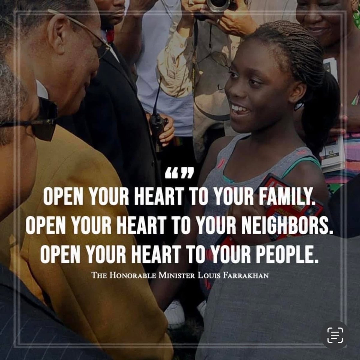 Peace!
Join us in celebrating Minister Farrakhan’s 70 Years of Service by donating whatever you're inspired to give to Saviours' gift.  Thank you for your support tnp.noi.org/sddonations?id…