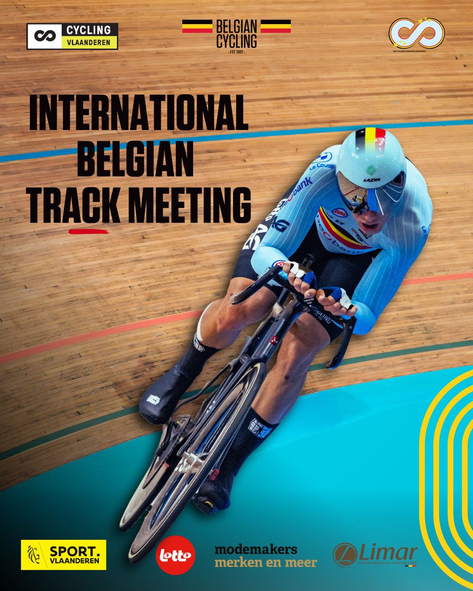 One month to go! 🔥

The International Belgian Track Meeting is coming to Ghent on 18-20 April!

🎟 Tickets on sale now: bit.ly/3TczweV

#TrackCycling #BelgianCycling