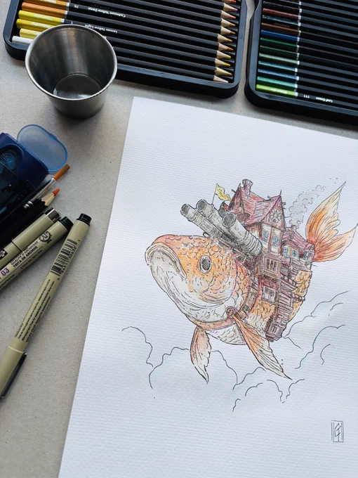 #watercolor #traditional #art tuesday 