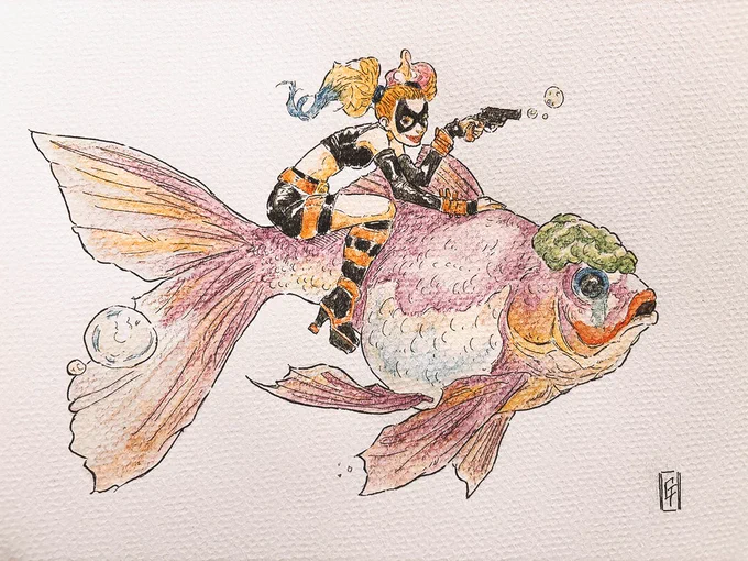 #watercolor #traditional #art tuesday 