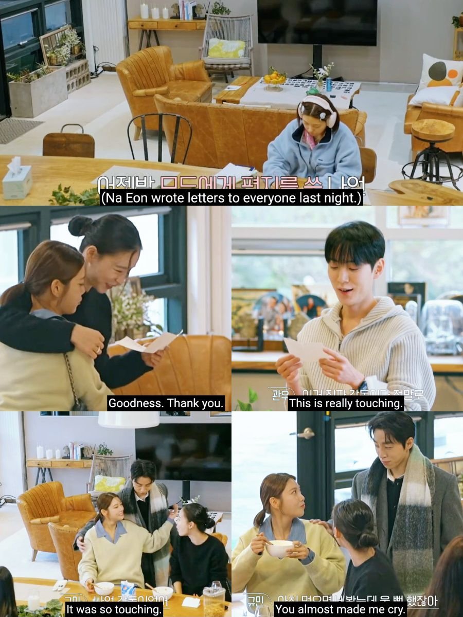 ajikdo39's tweet photo. it was sweet of naeon writing letters to everyone, it wasn't just a short thank you note but a page long letter

also, naeon &amp; gyumin's friendship is cute, their dynamics is good &amp; funny

#exchangeanotherbeginning
#transitloveanotherbeginning https://t.co/yEtmwre4kp