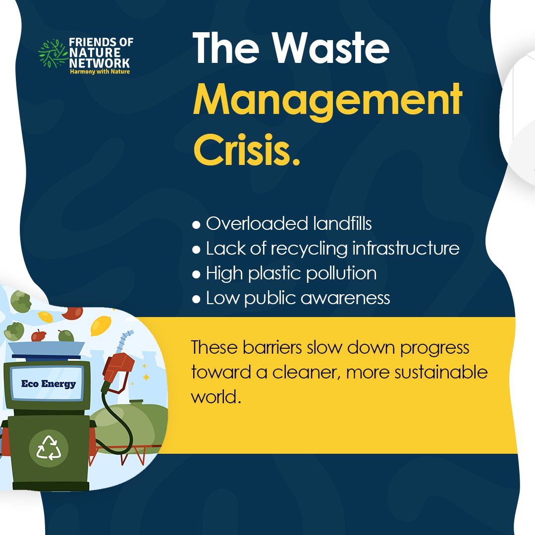 youth4envcon's tweet image. It’s Global Recycling Day 2025! ♻️

Every item we recycle is a step toward a cleaner planet!🌍✨

Swipe through our carousel to learn why recycling matters and how you can be part of the change!🌎♻️

#GlobalRecyclingDay #RecycleForTheFuture #SustainableLiving