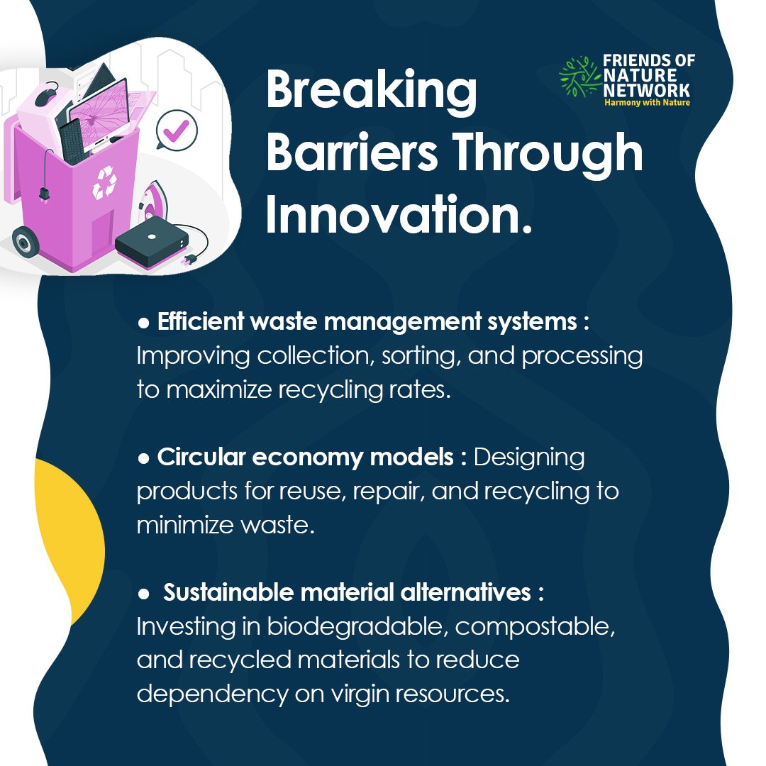 youth4envcon's tweet image. It’s Global Recycling Day 2025! ♻️

Every item we recycle is a step toward a cleaner planet!🌍✨

Swipe through our carousel to learn why recycling matters and how you can be part of the change!🌎♻️

#GlobalRecyclingDay #RecycleForTheFuture #SustainableLiving