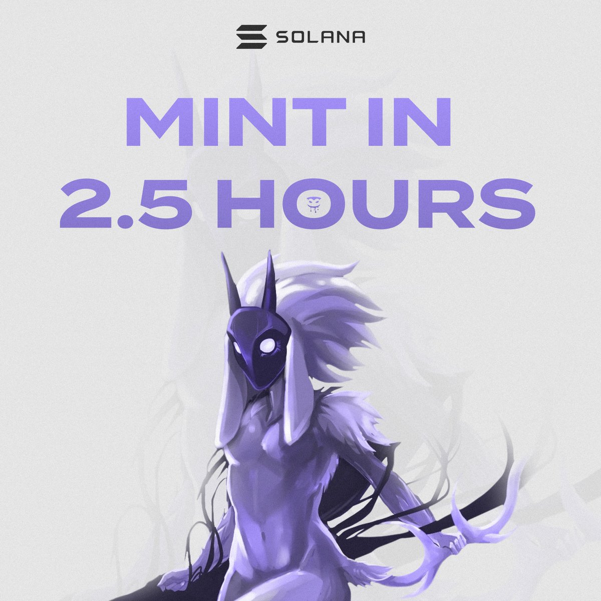Mint will start in 2.5 hours!
launchmynft.io/sol/15172

Each Solation Pass will receive 10000 $SLT tokens.

We will send 3 Solation passes via airdrop

Drop your Sol Wallet