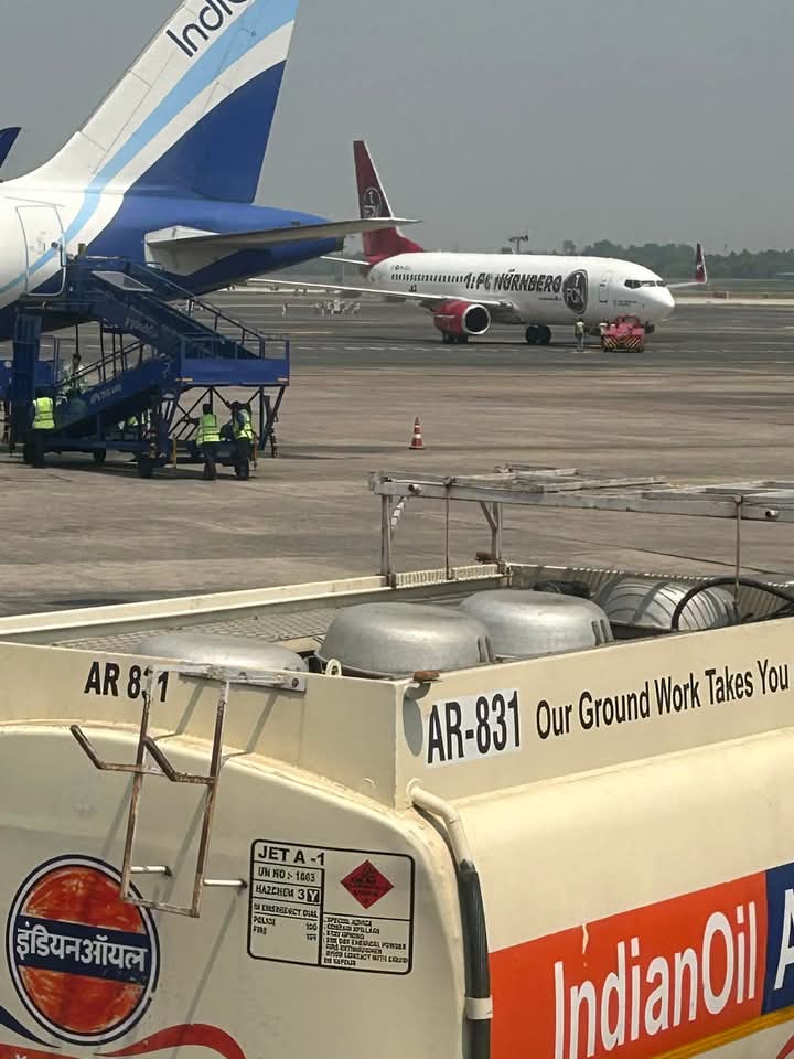 Aviation India (@aviationindia2) on Twitter photo Thrilled to see #1FC_Nuerenberg a reputed football club of #Germany taking off from #Kolkata airport, an Indian city known for football madness.
✈️
#football
<a href="/IFA_Berlin/">IFA Berlin</a> <a href="/aairhqer/">AAI, RHQ, Eastern Region</a>
<a href="/FIFAcom/">FIFA</a> <a href="/IATA/">IATA</a> <a href="/IndianFootball/">Indian Football</a>
<a href="/AAI_Official/">Airports Authority of India</a> <a href="/sandeeprrao1991/">FatBoySlim🇺🇸🇮🇳</a>
<a href="/1FCN04/">1. FC Neubrandenburg 04 e.V.</a> <a href="/RamMNK/">Ram Mohan Naidu Kinjarapu</a> <a href="/mohunbagansg/">Mohun Bagan Super Giant</a> <a href="/MBFT89/">MBFT</a> Thrilled to see #1FC_Nuerenberg a reputed football club of #Germany taking off from #Kolkata airport, an Indian city known for football madness.
✈️
#football
<a href="/IFA_Berlin/">IFA Berlin</a> <a href="/aairhqer/">AAI, RHQ, Eastern Region</a>
<a href="/FIFAcom/">FIFA</a> <a href="/IATA/">IATA</a> <a href="/IndianFootball/">Indian Football</a>
<a href="/AAI_Official/">Airports Authority of India</a> <a href="/sandeeprrao1991/">FatBoySlim🇺🇸🇮🇳</a>
<a href="/1FCN04/">1. FC Neubrandenburg 04 e.V.</a> <a href="/RamMNK/">Ram Mohan Naidu Kinjarapu</a> <a href="/mohunbagansg/">Mohun Bagan Super Giant</a> <a href="/MBFT89/">MBFT</a>