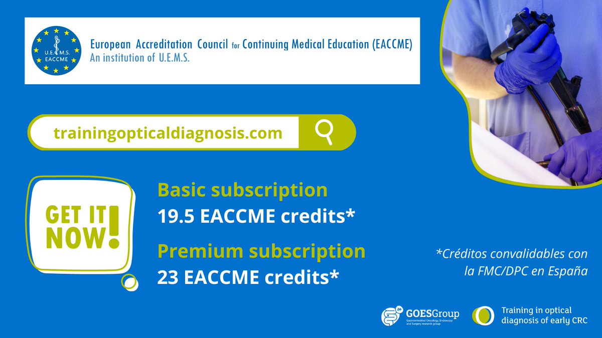<a href="/todearlycrc/">TOD early CRC</a> is proudly accredited by the <a href="/eaccme/">EACCME</a> - European Accreditation Council for Continuing Medical Education®.

Plus, it's easily convertible to <a href="/AmerMedicalAssn/">AMA</a> PRA Category 1 Credits™, ensuring your professional development is recognized worldwide.

Take the next step