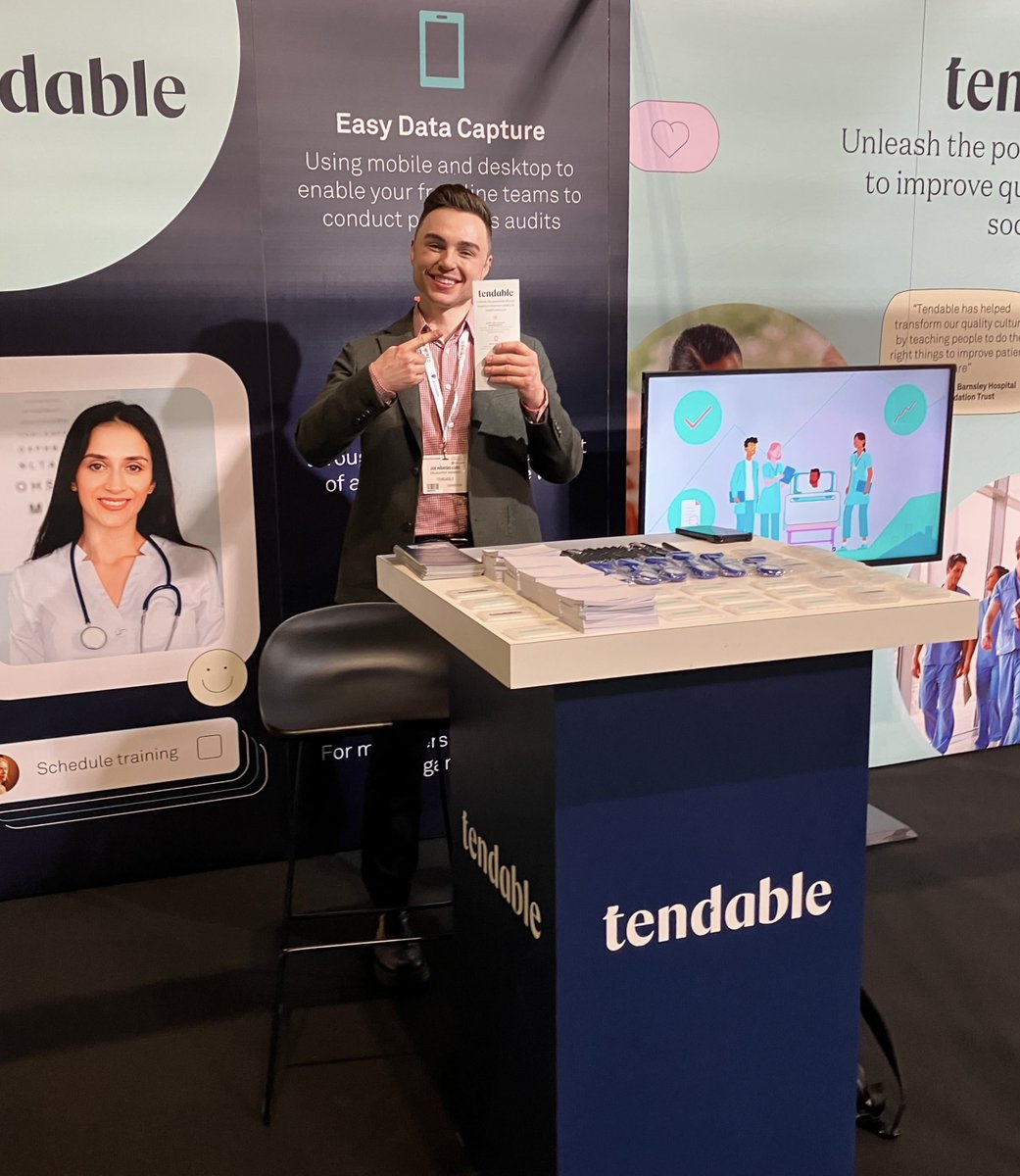 Tendable (@wearetendable) on Twitter photo Tendable is at #Rewired25, and we have brought the future of quality with us✅
Ready to say goodbye to paper processes and hello to streamlined excellence? 🙋♀️
Visit us at L16 to transform your audits into action and unlock a new era of efficiency💙
#Healthcare <a href="/DHRewired/">Digital Health Rewired</a> Tendable is at #Rewired25, and we have brought the future of quality with us✅
Ready to say goodbye to paper processes and hello to streamlined excellence? 🙋♀️
Visit us at L16 to transform your audits into action and unlock a new era of efficiency💙
#Healthcare <a href="/DHRewired/">Digital Health Rewired</a>