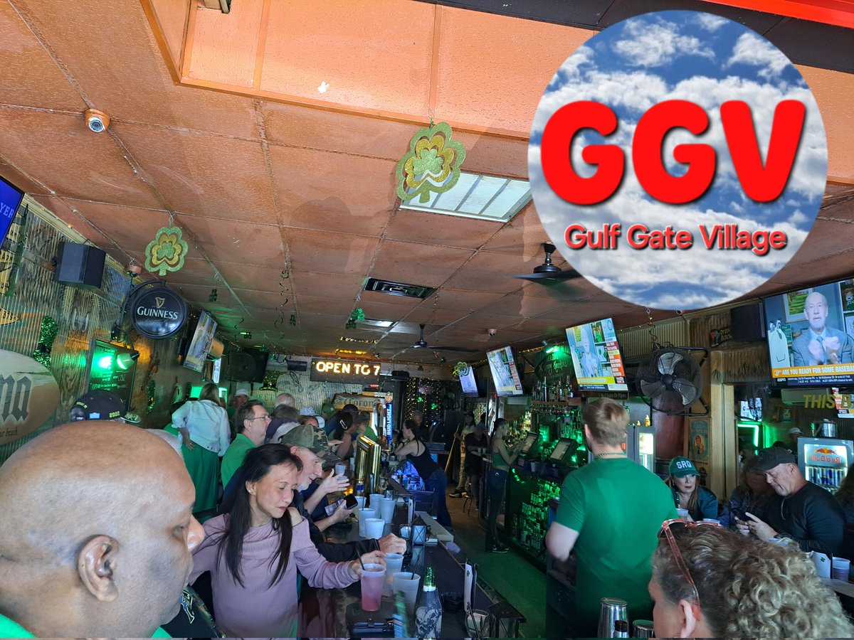 Tommy Knockers 😎☘️💚🇮🇪🍺 #GulfGateVillage #GGV