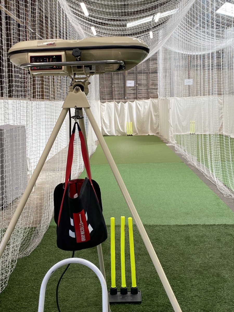 Morning 1-1 session today. Plenty later this week also. 

Great to be able to access Norwich Cricket Centre as a base to work from during the cold months.
