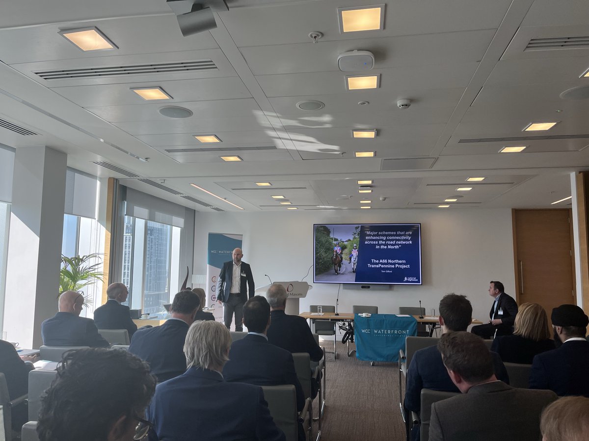 Following the morning networking session, Tom Gifford from <a href="/HighwaysNWEST/">National Highways: North-West</a> gives insight into the major schemes that are enhancing connectivity across the road network in the North #NorthDev25