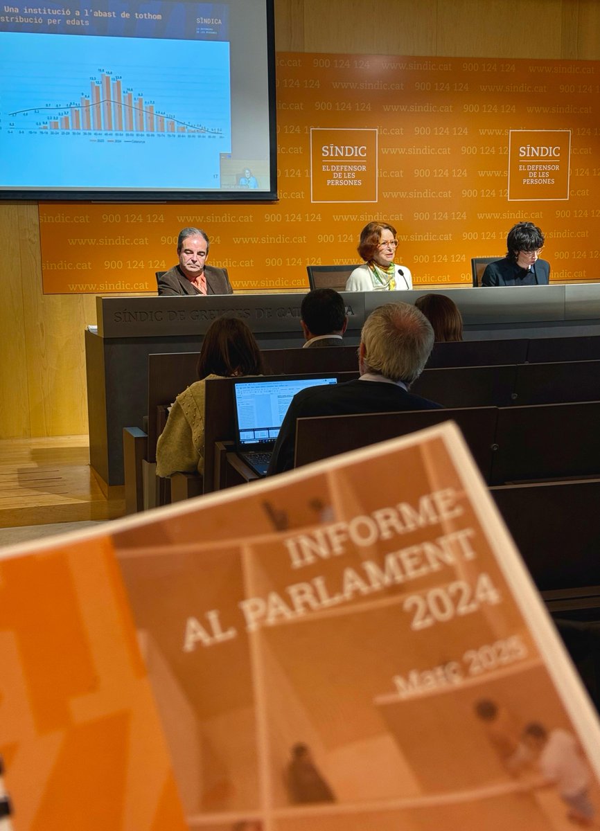 sindicdegreuges's tweet image. 🆕 Publiquem l'informe anual corresponent al 2024.
🔸La ineficàcia de l’Administració frena el progrés social de Catalunya.

🔗 Podeu consultar més informació a sindic.cat/informeanual20…
#InformeSíndica2024