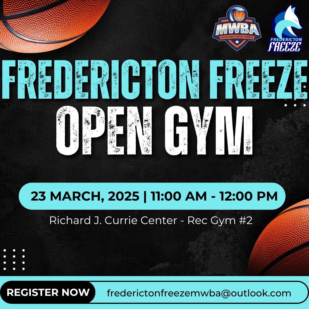 Please note the open gym venue change for Sunday. We are at Richard J. Currie Center rec gym No. 2.