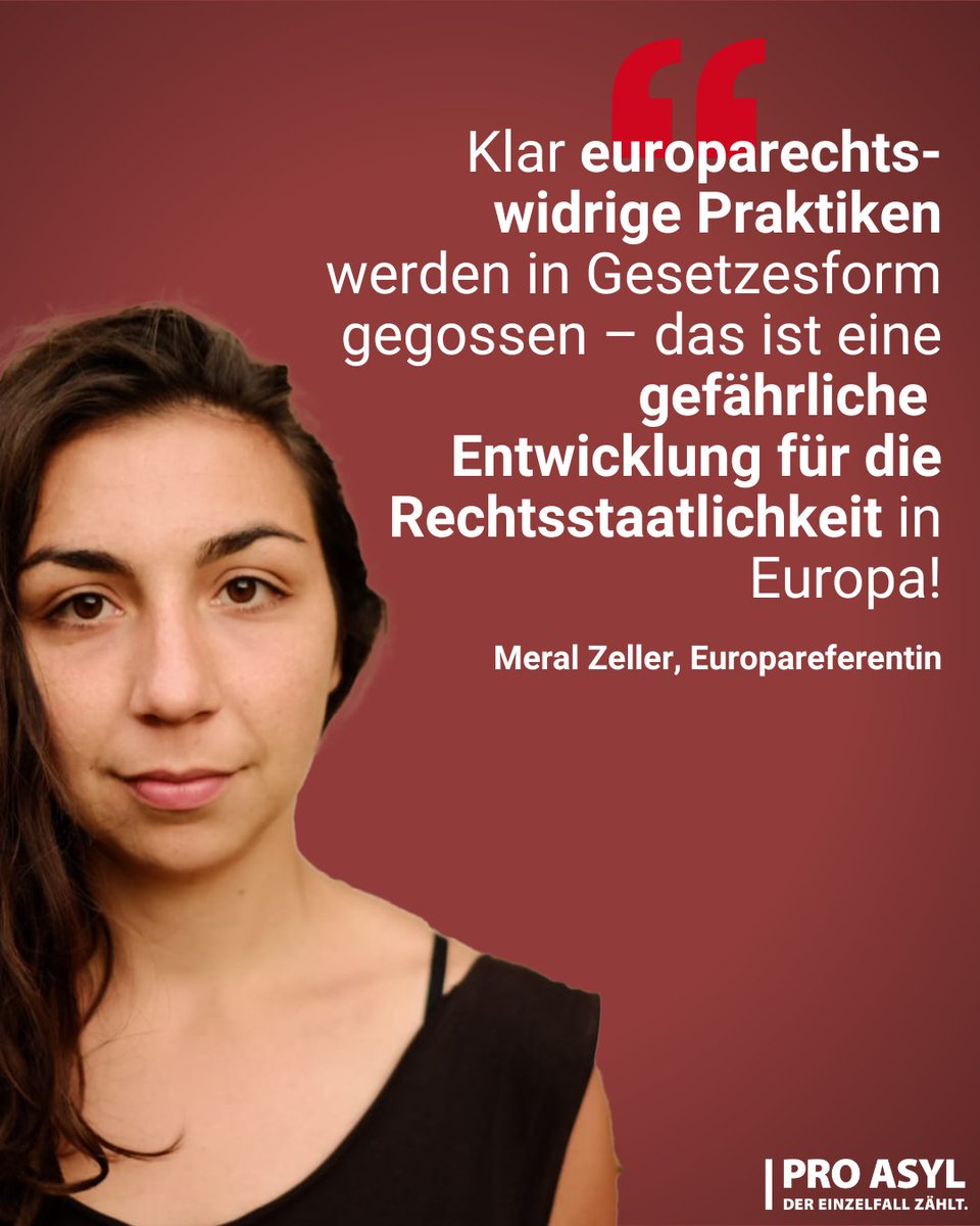 ProAsyl's tweet image. Das Gesetz verstößt genauso wie die bisherige brutale #Pushback-Praxis an der polnisch-belarussischen Grenze eindeutig gegen europäisches und internationales Recht. Und was tut die Europäische Kommission als „Hüterin der Verträge“ dagegen? Nichts.

proasyl.de/pressemitteilu…