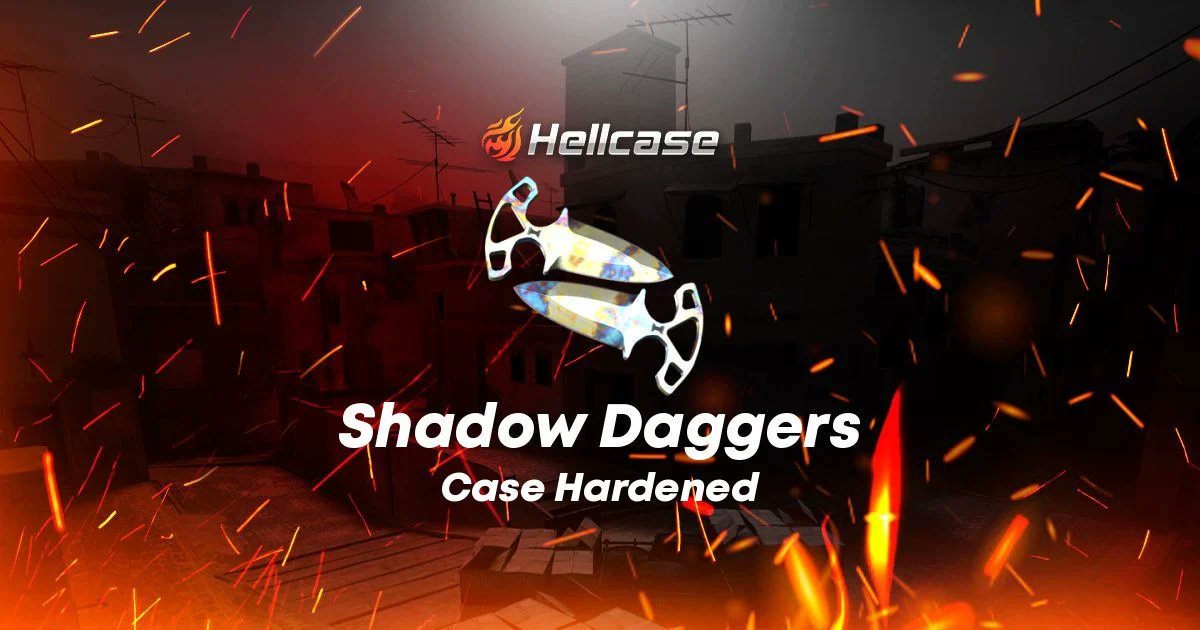 🎁GIVEAWAY🎁

SHADOW DAGGERS  - CASE HARDENED  #CSGOGiveaway
               ✅hellcase.com/giveaways/user… ( proof)  ✅

 ✅Good Luck All  ✅

#CS2Giveaway #cs2picks #CSGO2