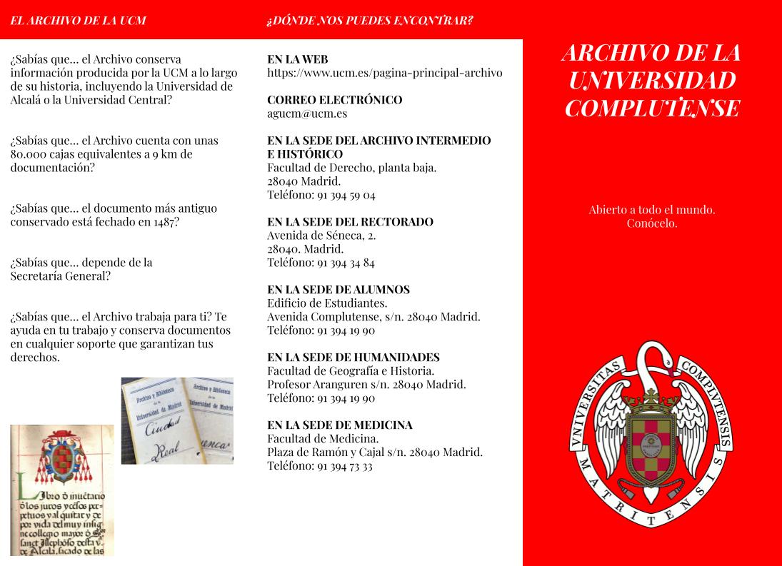 Nos vemos este jueves 20 de marzo en la Feria del Máster 2025 en la Facultad de Geografía e Historia, donde el Archivo estará presente con un stand propio. Sois todxs bienvenidxs😊📜.