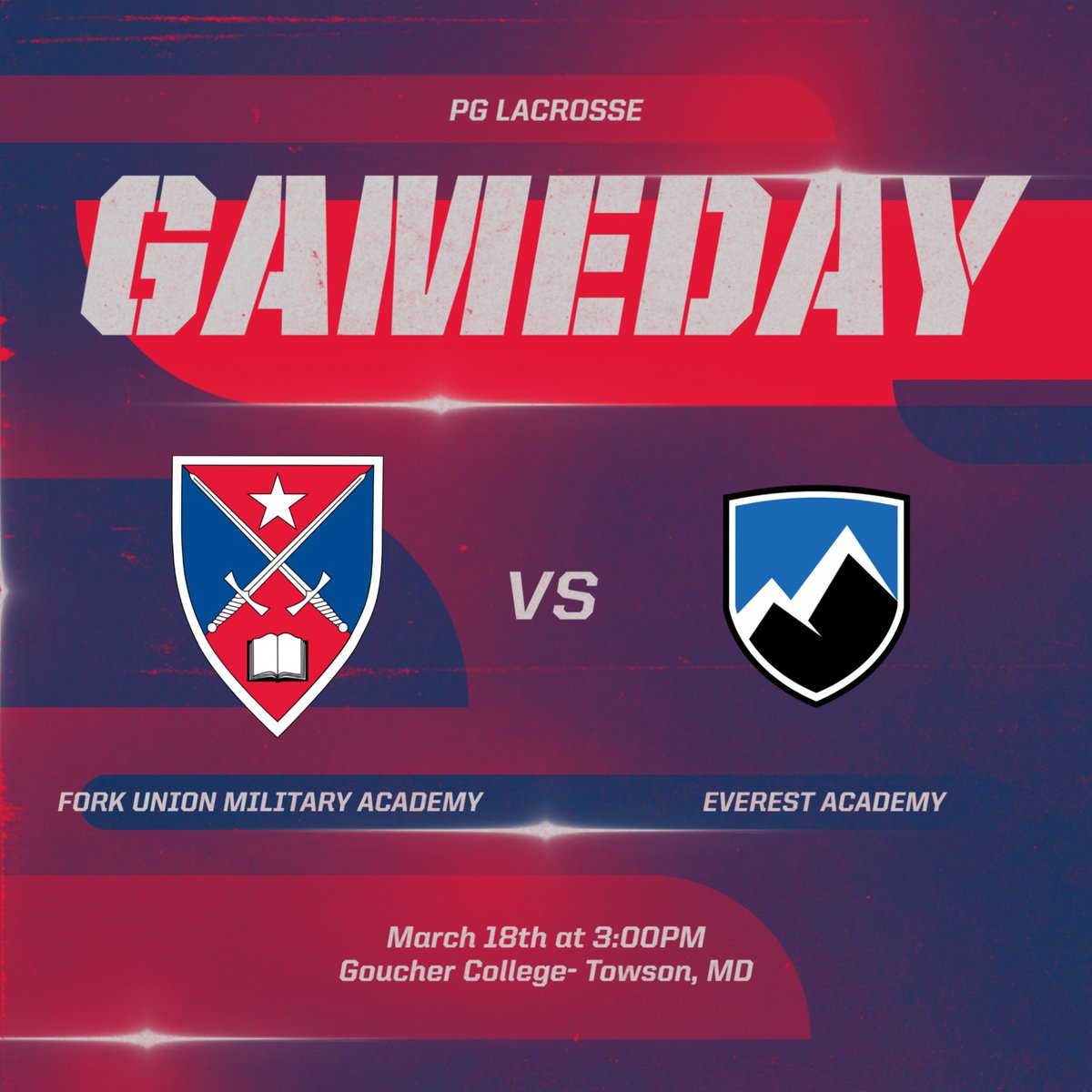 First game back after the spring break.