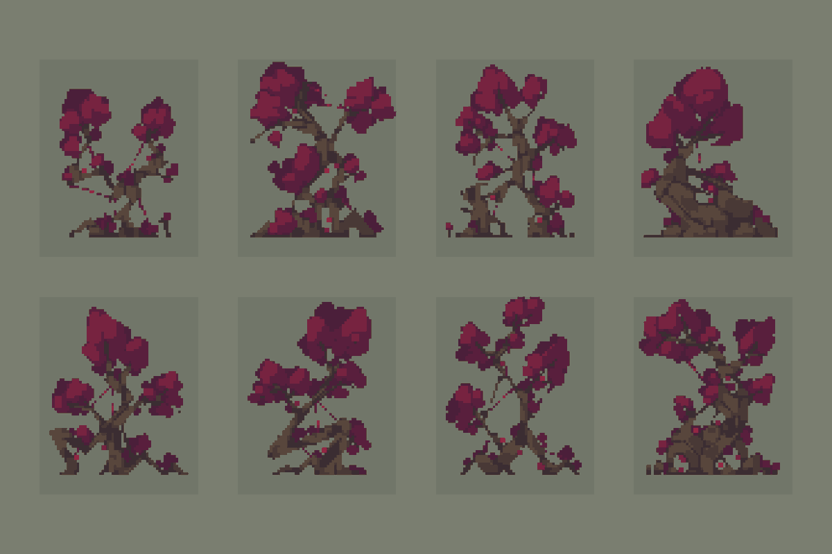#conceptart #tree

#pixelart #gamedev

#dotpict #ドット絵