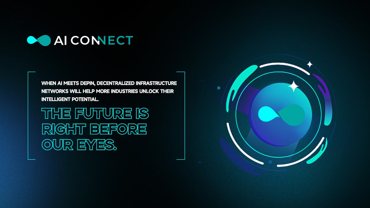 When AI meets DePIN, decentralized infrastructure networks will help more industries unlock their intelligent potential. The future is right before our eyes. 

#AIConnect #DePIN
