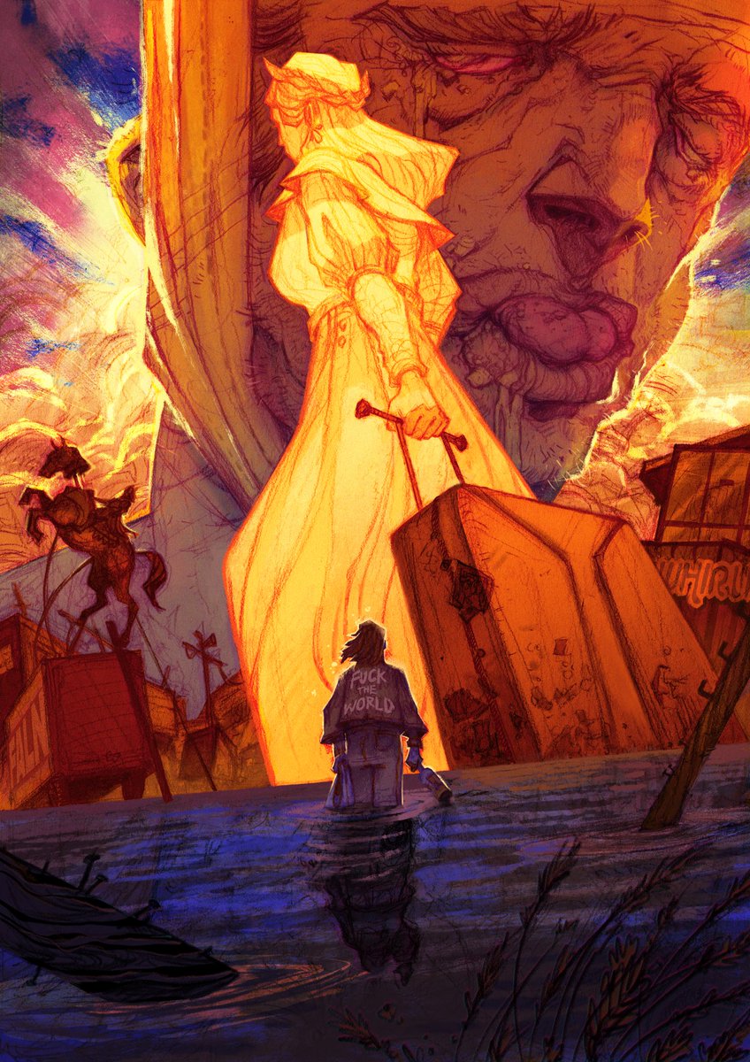 “But for the taste of apricots” 🌅 #DiscoElysium