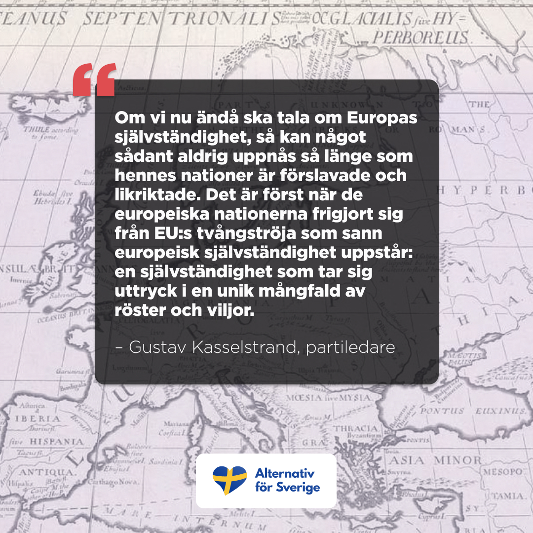 "Det är alldeles befängt och felaktigt att jämföra Europa med USA, Ryssland eller Kina – som om Europa vore en stat eller federation. Det har det aldrig varit. Denna idé härstammar just från USA:s makthavare, som under Kalla kriget var frustrerade över att det fanns så många