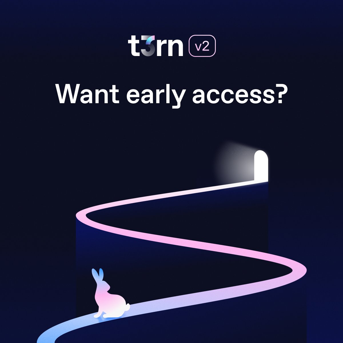 𝘁𝟯𝗿𝗻 𝗧𝗲𝘀𝘁𝗻𝗲𝘁 𝘃𝟮 𝗶𝘀 𝗰𝗼𝗺𝗶𝗻𝗴 𝗹𝗮𝘁𝗲𝗿 𝘁𝗼𝗱𝗮𝘆.

But what if you could get in 𝗲𝗮𝗿𝗹𝘆?

We’re kicking off a 𝘁𝗿𝗲𝗮𝘀𝘂𝗿𝗲 𝗵𝘂𝗻𝘁 now: look for the secret link across our website and/or docs.

Find it, keep it quiet, and start swapping before anyone