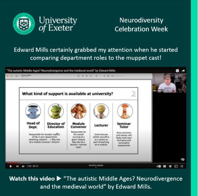 Follow this link to watch and find out more 👉: youtube.com/watch?v=P9_Lh_…

#history #neurodiversity #muppets #neurodiversityweek #universityofexeter #exeteruniversity #exeteruni