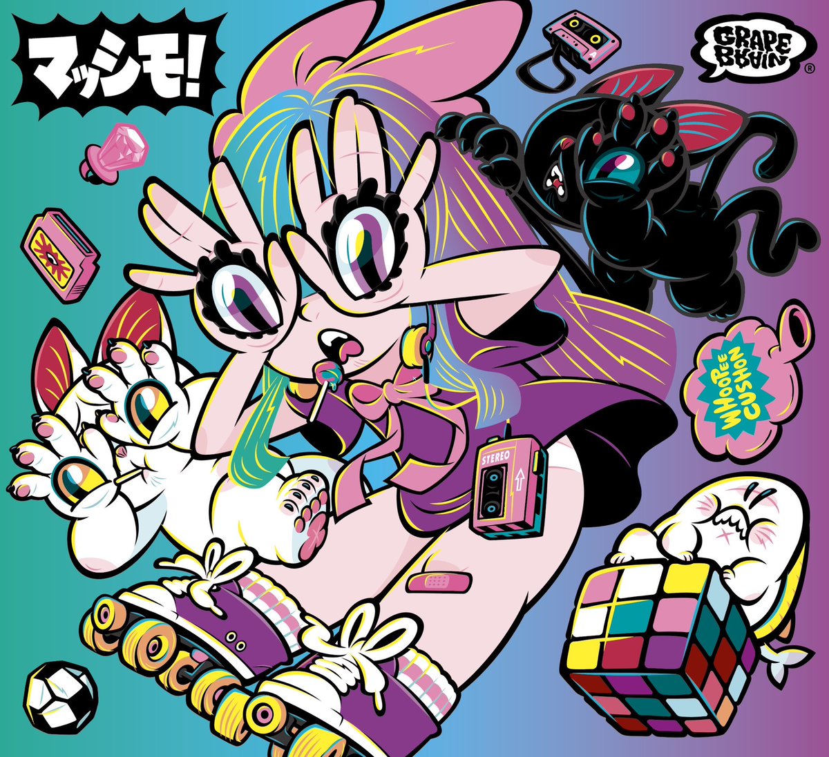 4月にタイで開催のTTE2025 INSTINCTOY BOOTH(EDEN3)にて、GRAPE BRAIN