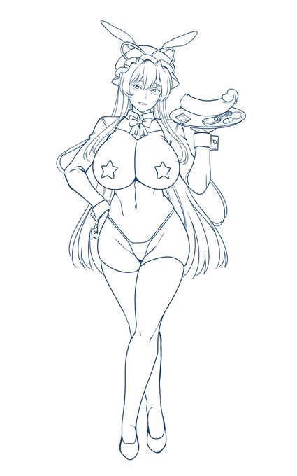 skeb進捗
逆バニーゆかりん❤ 