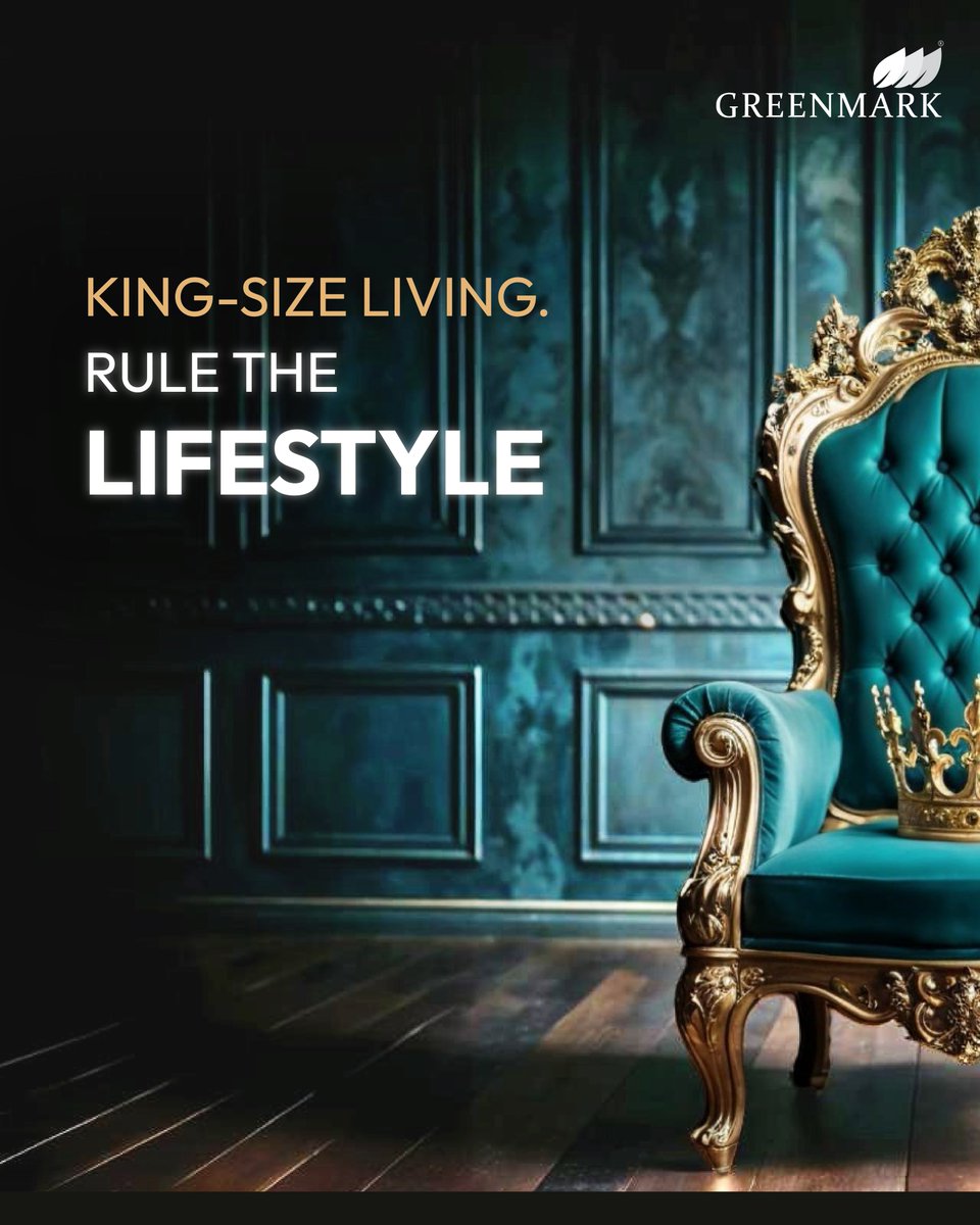 greenmarkhyd's tweet photo. Go big, live bold! Why settle for anything less when you can have a king-size life? Luxury about space, it’s about style, comfort, and the feeling of owning something extraordinary.
#KingSizeLiving #LuxuryUnleashed #LiveRoyally #GrandeurEveryday #OwnTheExtraordinary https://t.co/SW2DwJhzWy