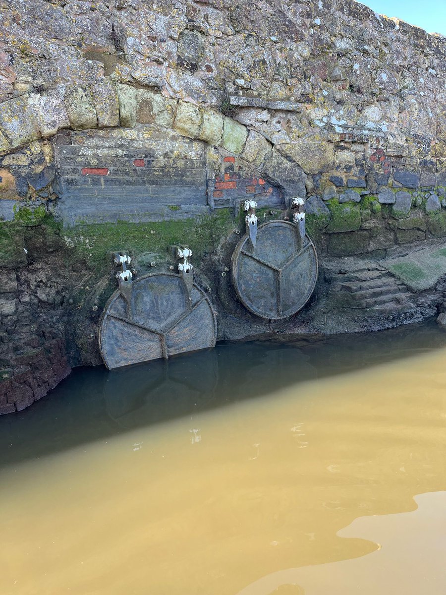 #HampshireAssetTeam contractor #BrighstoneLandscaping inspect &amp; maintain flap valves across IOW inc these at #Freshwater Causway. Critical actions to keep them working effectively to reduce local flood risk. #floodaware #AssetManagement <a href="/iwight/">IOW Council Official</a> <a href="/islandecho/">Island Echo - 24hr Isle of Wight News</a> <a href="/IOWNews/">Isle of Wight News</a> <a href="/iwightradio/">Isle of Wight Radio</a>