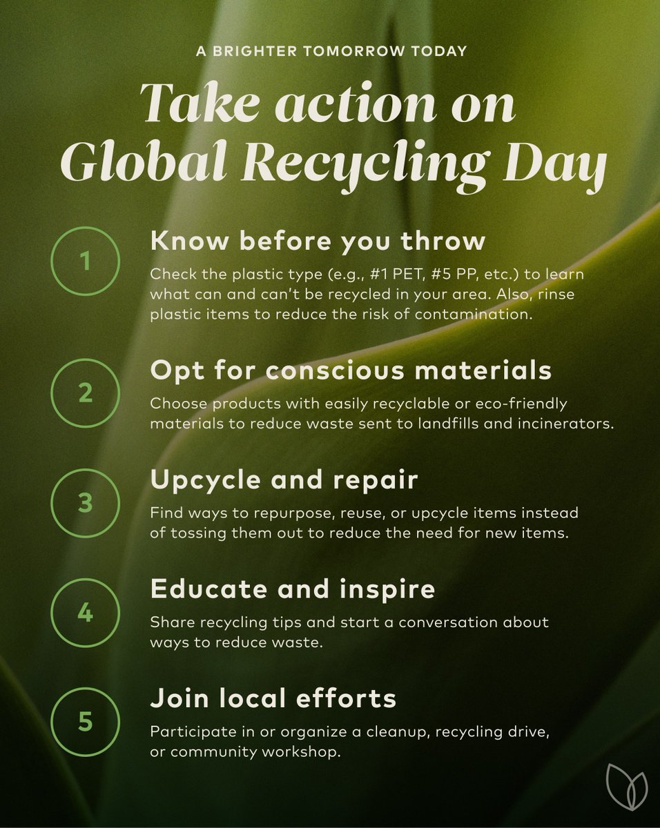 BrightmarkE's tweet image. The choices today help shape the future of the planet tomorrow—every action counts towards creating a world without waste. #GlobalRecyclingDay #RecycleForTheFuture