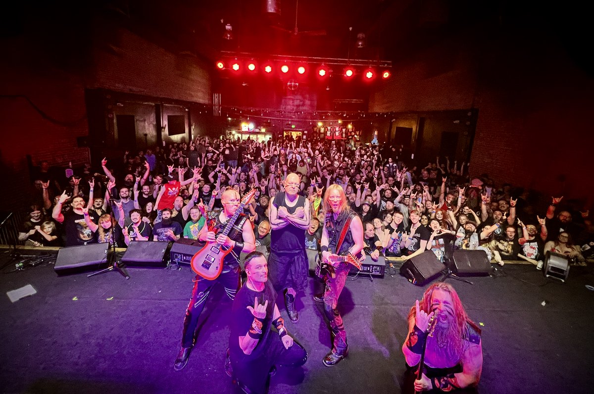 Thank you, Phoenix! ⚔️🔥 The next stop on our journey: Sunshine in Albuquerque tonight! 🇺🇸 Who’s coming to raise some hell with us? 🤘