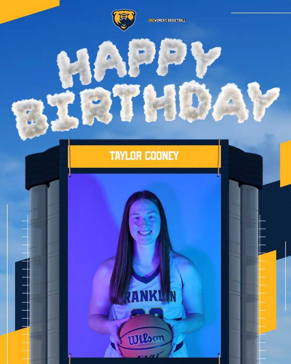 Wishing a happy, happy birthday to our #20 💛💙 <a href="/taycooney20/">Taylor Cooney</a>
