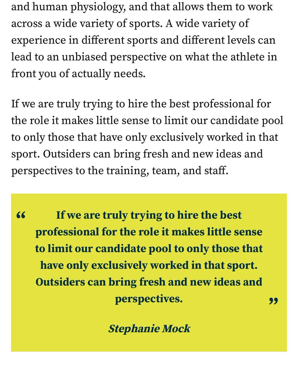 Stephanie Mock Grubbs (@coachstephmock) on Twitter photo 🤝 <a href="/SportsmithHQ/">Sportsmith</a>
Thank you so much Sportsmith for the opportunity to contribute alongside these other ELITE professionals! 🤝 <a href="/SportsmithHQ/">Sportsmith</a>
Thank you so much Sportsmith for the opportunity to contribute alongside these other ELITE professionals!