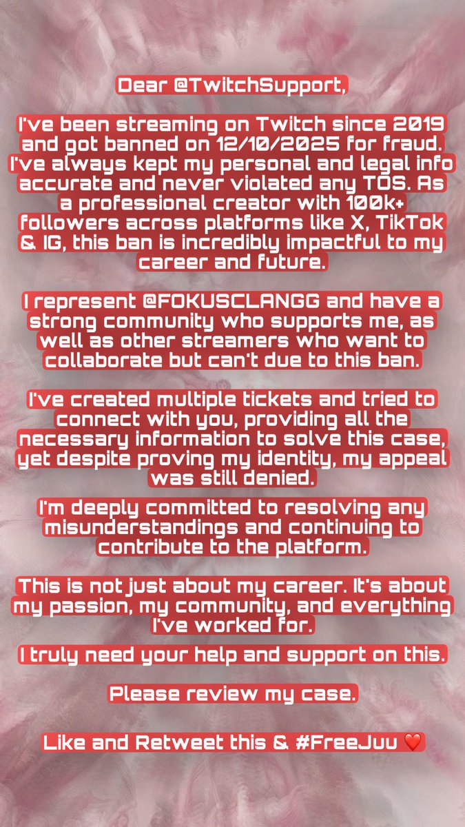 Like &amp; Retweet ❤️🙏 <a href="/TwitchSupport/">Twitch Support</a>