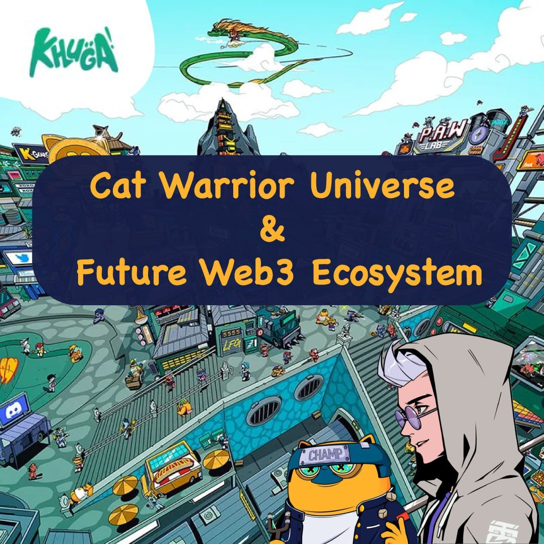 Kaiz_294's tweet photo. Khuga – Cat Warrior Universe & Future Web3 Ecosystem

@Khugaverse is an innovative project launched in January 2023 on Ethereum, featuring 5,555 cat warriors across 5 elite breeds.

Building @Khugaverse - a Web3 ecosystem where players engage in battles, quests, and rewards, embodying the spirit of “WAGFI” (We’re All Going For It)

Let's learn about the project ↓