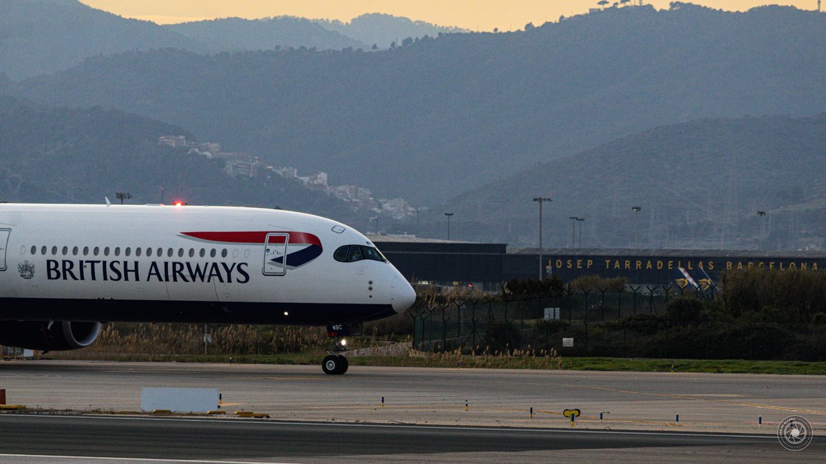 SpottingCarlos's tweet photo. British Airways A350-1041 spotted yesterday operating a flight from BCN to ACC. The aircraft diverted from its original route (LHR-ACC) due to a medical emergency onboard. Apparently, a passenger experienced a medical issue.

@controladores @Spottersbcn @AeroinfoBCN @FlightradarCAT @senaleros #LEBL @British_Airways #BritishAirways #A350 #Airbus #Aviation #Spotter #Spotting #aviationphotography