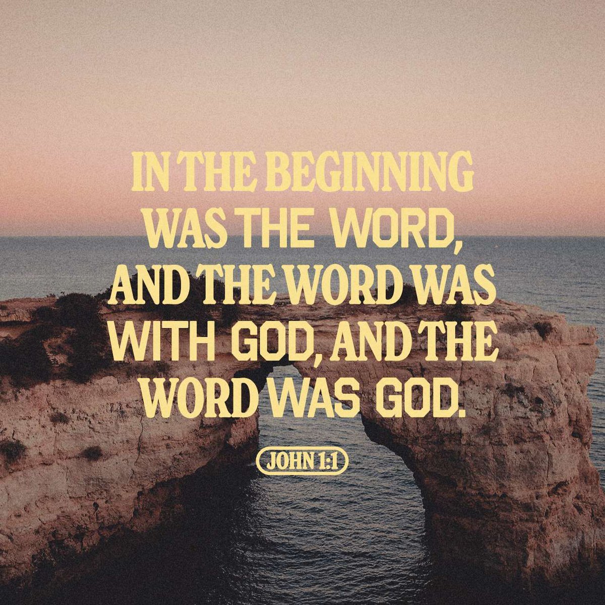 GreaterImpactCH's tweet image. 📖 John 1:1 – &quot;In the beginning was the Word, and the Word was with God, and the Word was God.&quot;

From the very start, Jesus was, is, and always will be! 🙌🔥 His Word is eternal—let it guide and strengthen you today.

#JesusIsTheWord #John1v1 #Faith