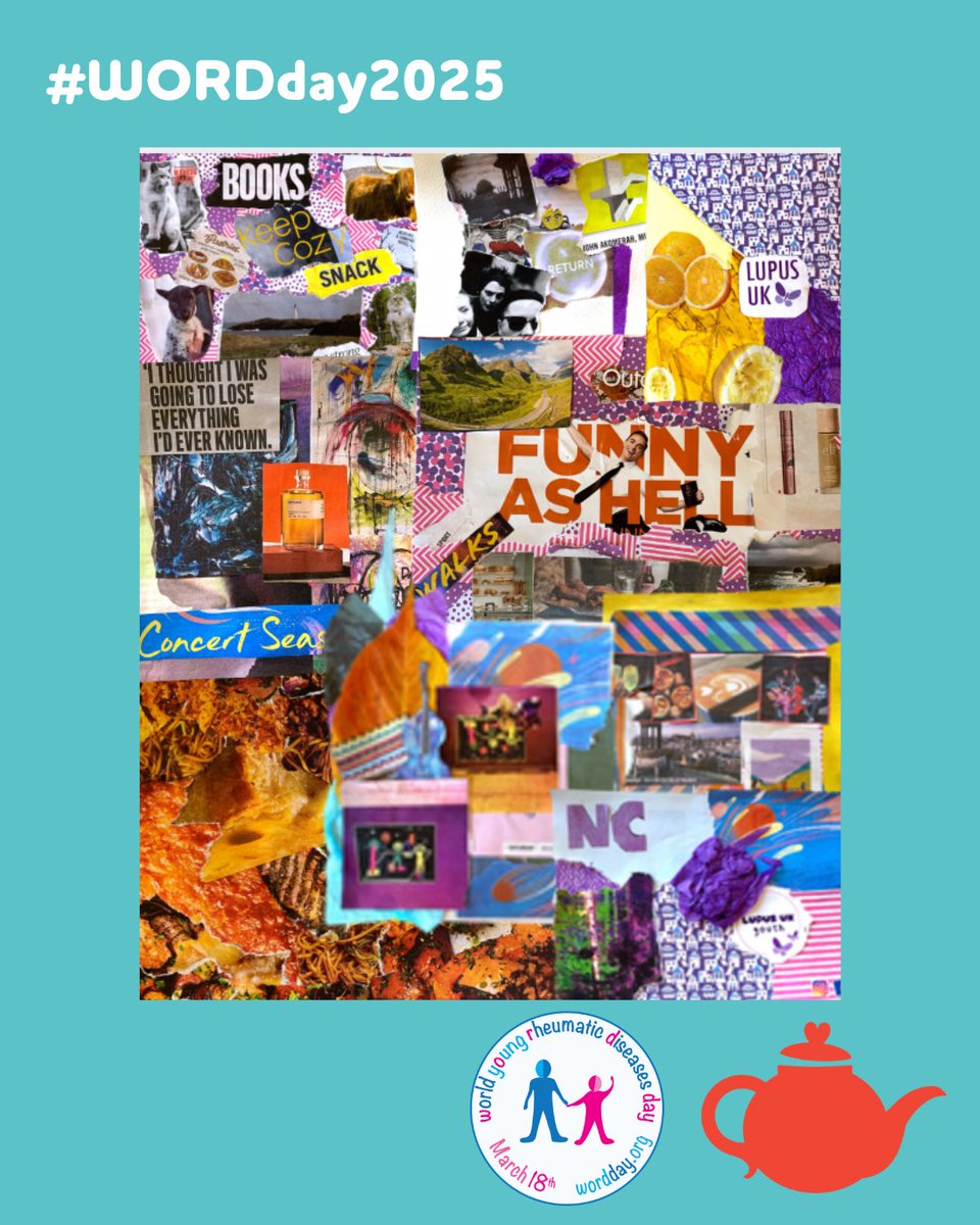 We are proud to be supporting #WORDDay2025  to make sure thriving the is the norm for children and young people living with rheumatology conditions🫖🙌🌟