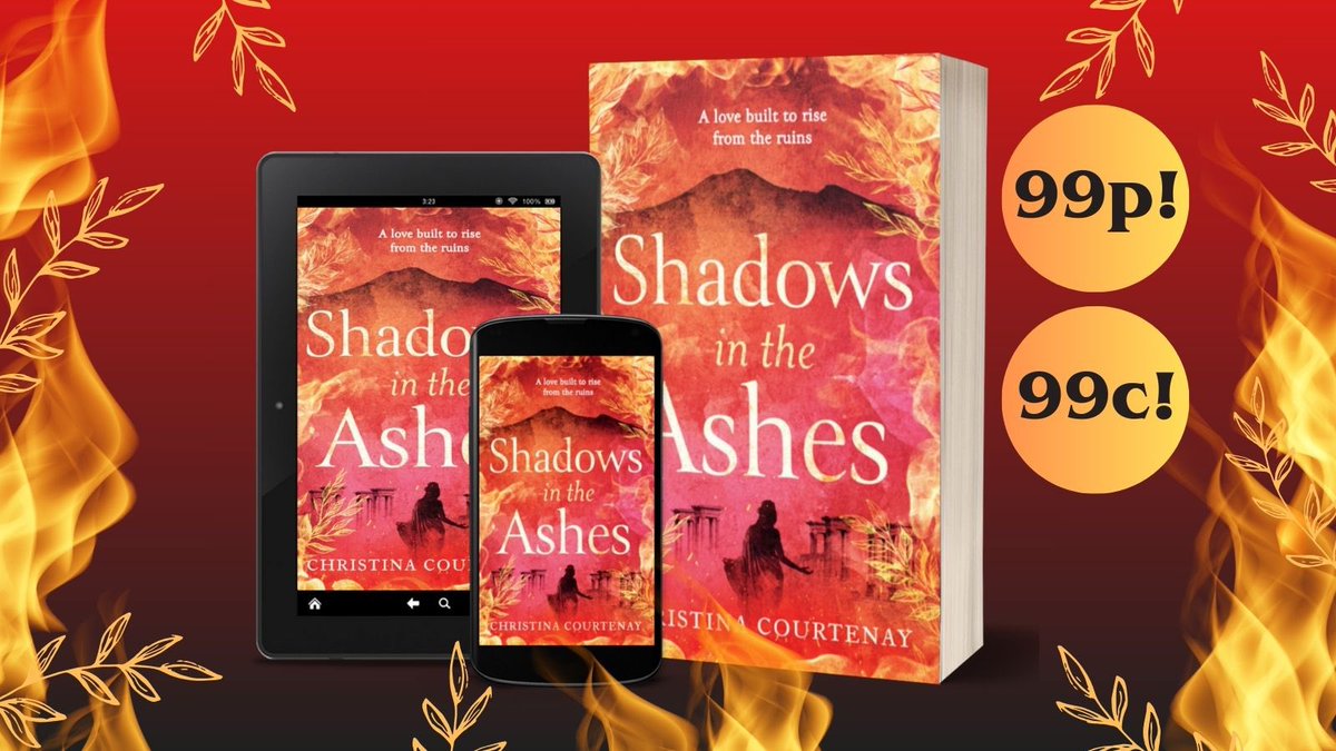 My <a href="/RNAtweets/">Romantic Novelists' Association</a> #TuesNews is that SHADOWS IN THE ASHES is still on SALE for just 99p/c!
Sequel coming soon!

#Romans #Pompeii #gladiators #dualtime #Vesuvius #romance 
 
geni.us/STACC
