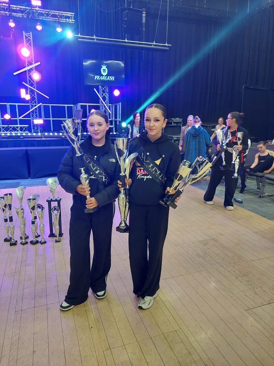 Massive congratulations to our talented S3 pupils for their amazing success! We had a winner in the Under 16 Beginners Hip Hop, AH &amp; a winner in the Under 16 Beginners Lyrical, LH - what an achievement! #Success #ClevedenTalent #Blackpooldance #proudofourgirls <a href="/ClevedenSec42/">Cleveden Secondary School</a> 💙❤️