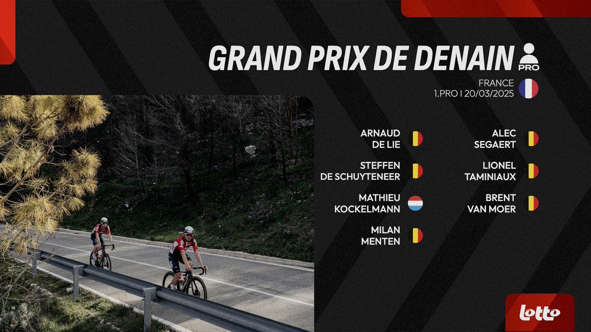 🇫🇷 #gpdenain

Our squad is ready for GP Denain on Thursday! 😎