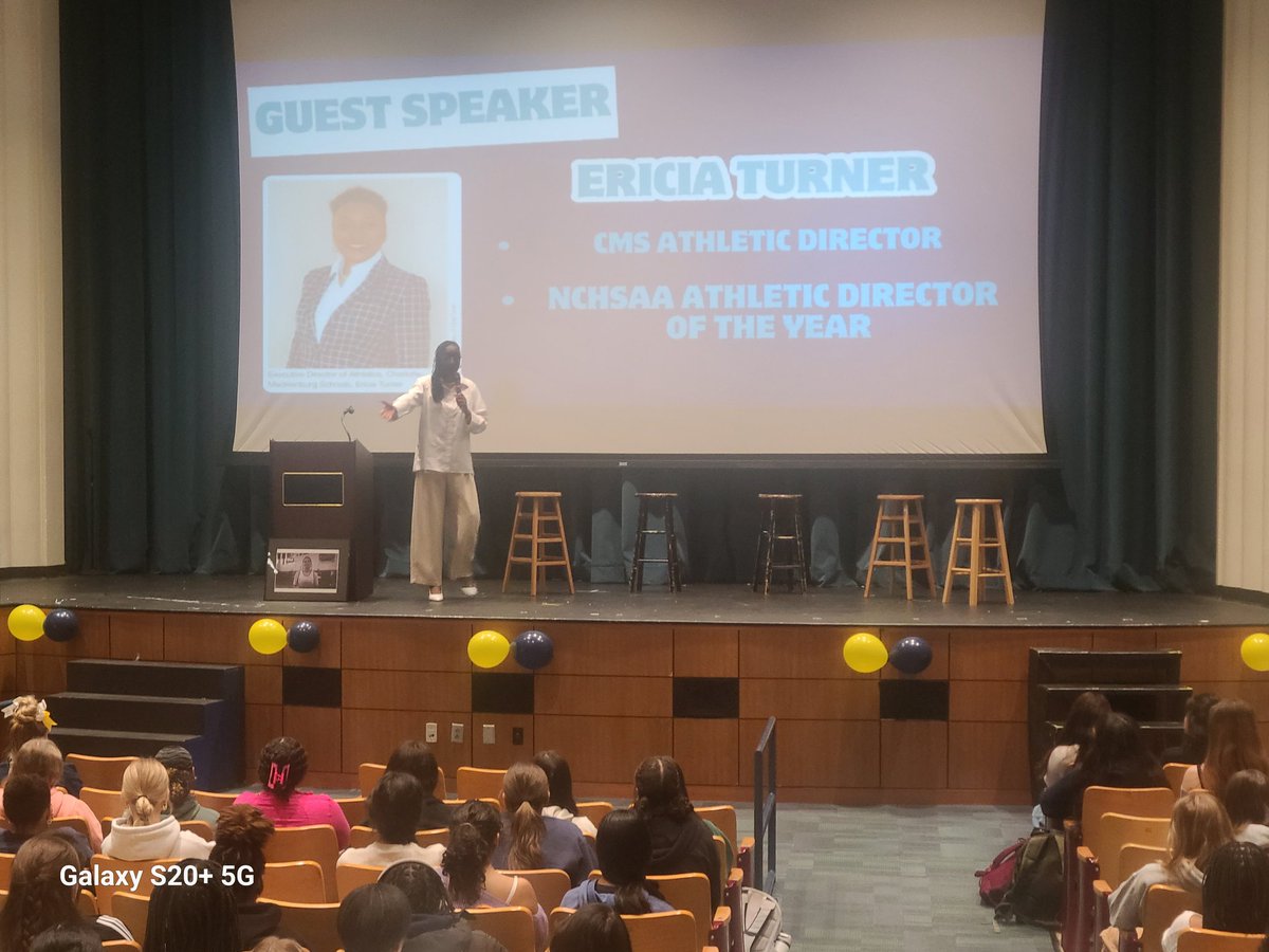 Jason Fowler, CMAA, NCL3 (@coachfowler72) on Twitter photo Thanks to <a href="/CMSAthletic1/">CMS ATHLETICS</a> Executive Director <a href="/EriciaTurner/">Ericia Turner, Ed.S, CMAA</a> for pouring into our female athletes this morning as we celebrate National Girls and Women in Sports Day! Thanks to <a href="/CMSAthletic1/">CMS ATHLETICS</a> Executive Director <a href="/EriciaTurner/">Ericia Turner, Ed.S, CMAA</a> for pouring into our female athletes this morning as we celebrate National Girls and Women in Sports Day!