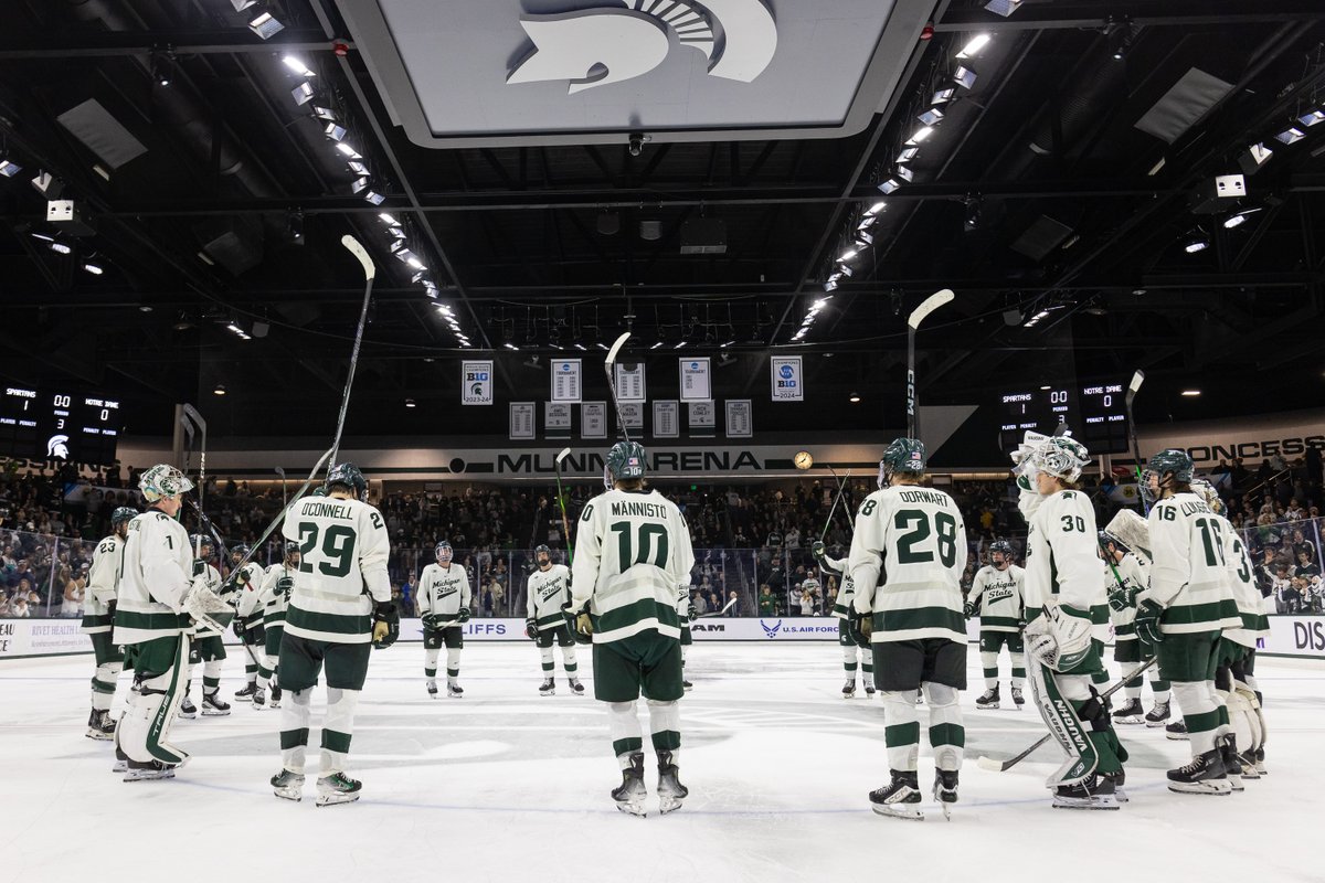 MSU_Hockey's tweet photo. The B1G postseason awards will be unveiled today on BTN Live at noon Eastern.

Tune in and see who was voted as the best in our league this year! https://t.co/d1RRYtGAsV
