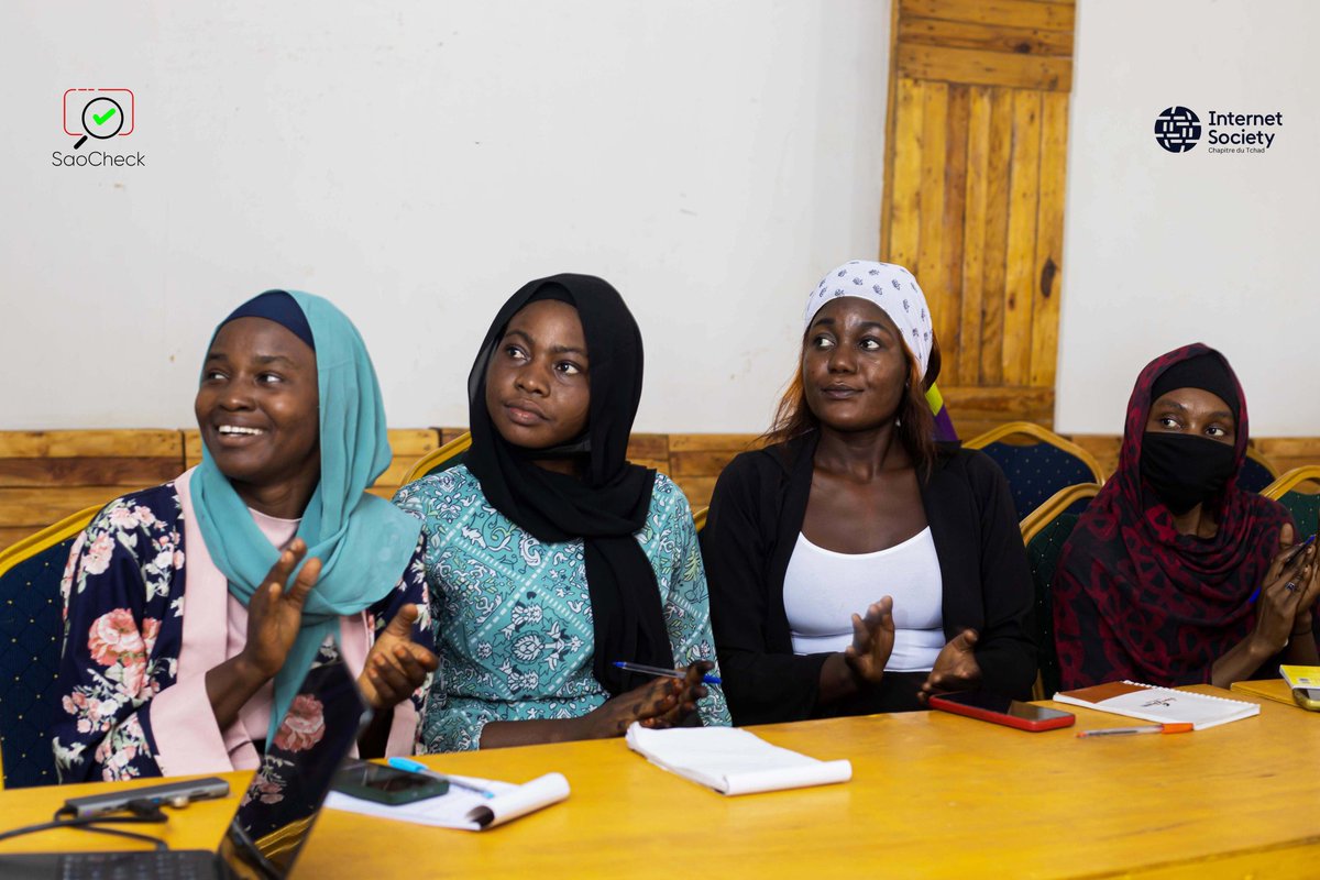𝐅𝐨𝐫𝐦𝐚𝐭𝐢𝐨𝐧 𝐝𝐞𝐬 𝐅𝐞𝐦𝐦𝐞𝐬 𝘀𝘂𝗿 𝗹𝗮 𝗩𝗲́𝗿𝗶𝗳𝗶𝗰𝗮𝘁𝗶𝗼𝗻 𝗱𝗲𝘀 𝗙𝗮𝗶𝘁𝘀 ✍️🔍
J'ai eu l'honneur d'intervenir sur l'introduction aux fake news et leur impact sur les femmes. 
👏 Bravo à toutes les participantes
#SaoCheck #droitsdesfemmes #FactCheck